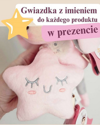 GRATIS - Różowa Gwiazdka z personalizacją Metoo