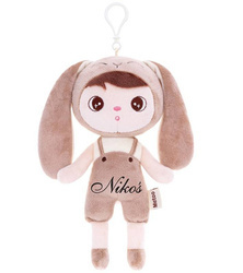 Lalka Metoo mini personalizowana Beżowy Króliś