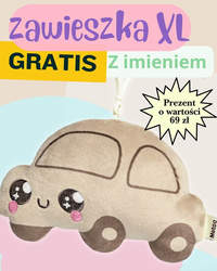 Metoo Perosnalized Beige Car XL - Gift