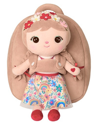 Metoo Smiled Flower Girl Bacpack 2in1