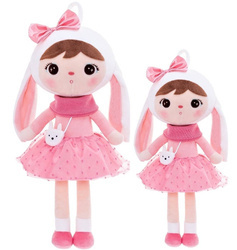 Metoo Bunny with Bow XL Doll 70 cm
