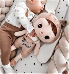 Metoo Personalized Beige Bunny Boy Doll