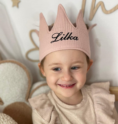 Korona Personalizowana - Pudrowy Róż