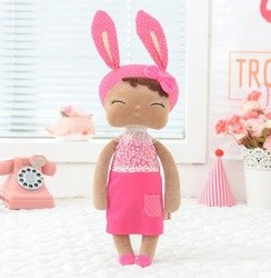 Metoo Angela Personalized Mulatto Bunny Dolls