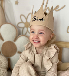 Personalized Crown - Beige
