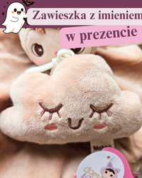 Gratisowa Beżowa Chmurka z personalizacją