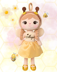 Metoo Personalized Bee Doll
