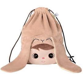 Metoo Smiled Beige Bunny Bag