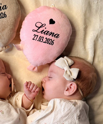 Metoo Personalized Pink Balloon XL