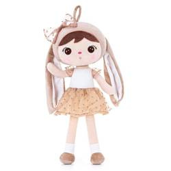 Metoo Beige Bunny Doll with Bow
