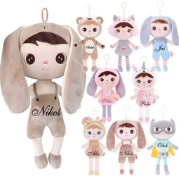Metoo Set of Dolls - Personalized Beige Bunny and Mini Doll