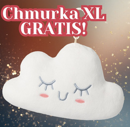 FREE - White Cloud XL with Name BLACK PROMOTION