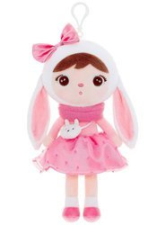 Metoo Mini Bunny with Bow Doll