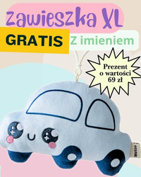 Metoo Perosnalized Blue Car XL - Gift