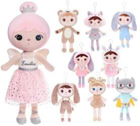 Set of Dolls - Personalized Pink Angel and Mini Doll