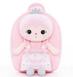 Metoo Pink Angel Bacpack with Doll 2in1