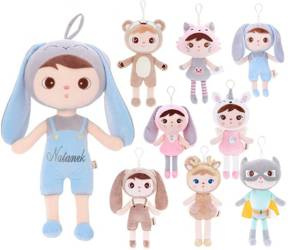 Metoo Set of Dolls - Personalized Blue Bunny Boy and Mini Doll