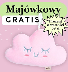 GRATIS - Różowa Chmurka XL z imieniem Metoo