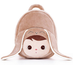 Metoo Bunny Boy Beige Bacpack