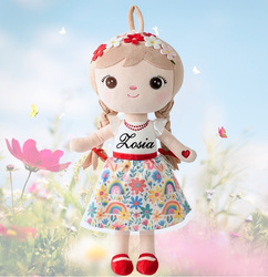 Metoo Personalized Flower Girl Doll
