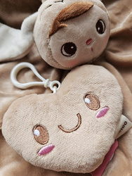 Metoo Personalized Beige Heart Pendant