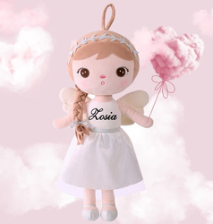 Lalka Metoo personalizowana Biały Aniołek 50cm