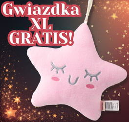 GRATIS - Różowa Gwiazda XL z imieniem Metoo