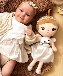 Metoo Personalized White Angel Doll 35cm