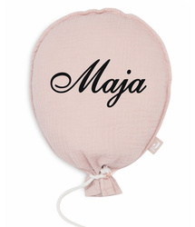 Personalized Balloon- Powder Pink