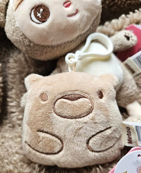 Metoo Personalized Beige Bear Pendant