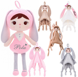 Metoo Set of Dolls - Personalized Pink Bunny and DouDou