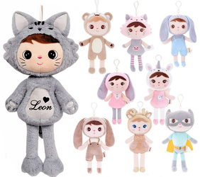 Metoo Set of Dolls - Personalized  Smiled Cat Boy and Mini Doll
