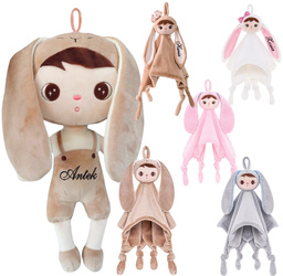 Metoo Set of Dolls - Personalized Beige Bunny and DouDou
