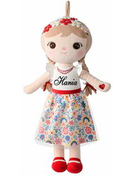 Metoo Personalized Flower Girl XL Doll 70 cm