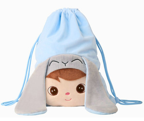 Metoo Smiled Blue Bunny Boy Bag