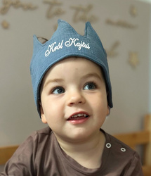 Korona Personalizowana -  Granatowy